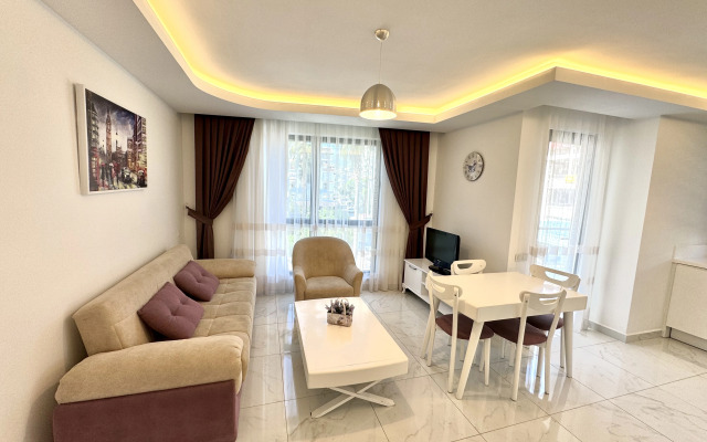 Semeynye 2+1 Elite Marine Residence, Kleopatra Apartments