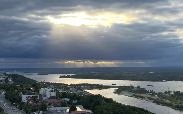 Квартира с прекрасным видом на Волгу