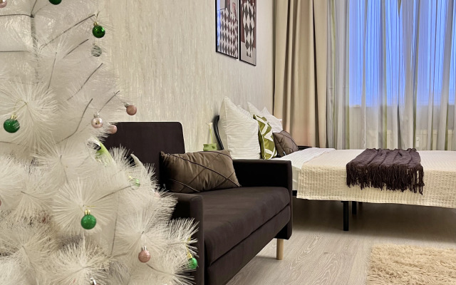 Квартира Свeтлaя Студия в Центрe Гopoдa