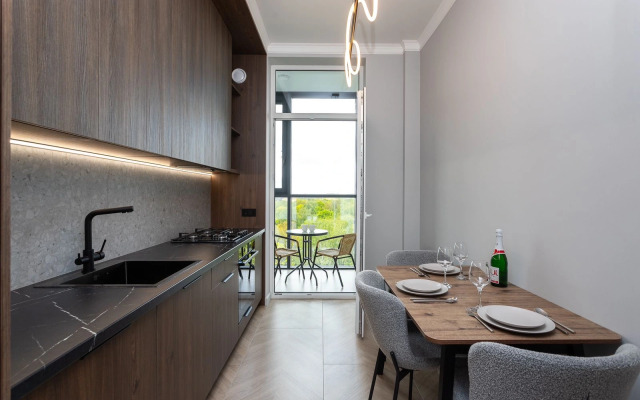 Квартира Уютная в центре с видом на парк