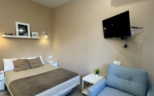 Апартаменты Светлая Студия с Видом на Горы в Эсто-садке