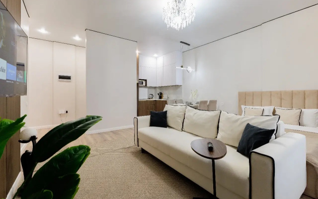 Apartamenty Prostornaa s dizajnerskim remontom