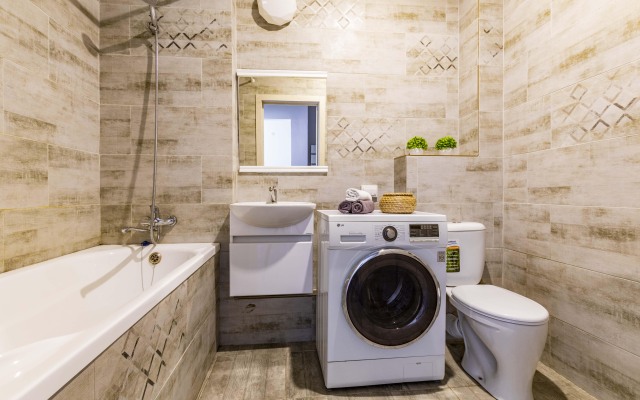 Квартира евродвушка BeGuest возле м. Уральская для четверых