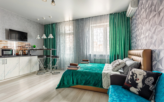 Квартира Видовая студия в доме Комфорт-класса ЖК Губернский