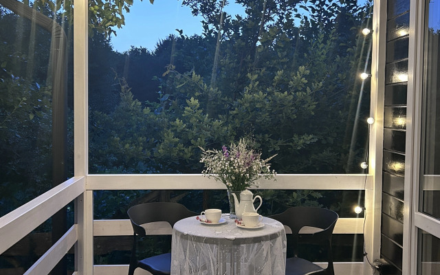 Частный Дом Баня с Собственной Террасой