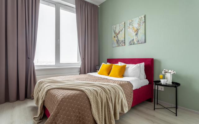 Квартира видовая евро-двухкомнатная Облака у метро рядом с разводным мостом и набережной Невы