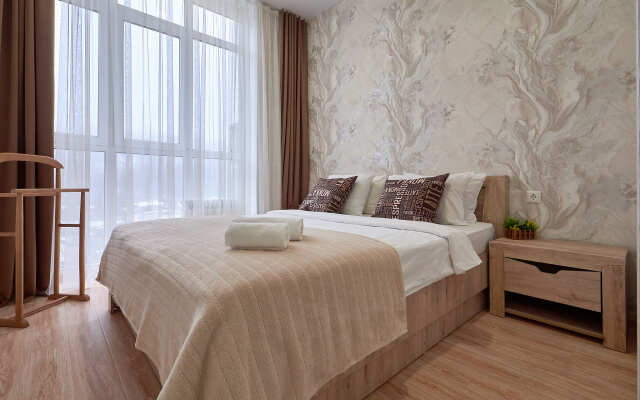 Apartamenty <<Kolokol'cik>> Iriny Savel'evoj s vidom na gory u vhoda v Nacional'nyj Park