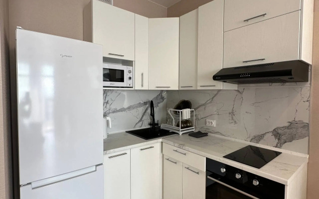 Квартира студия, 35 м², 2 кровати