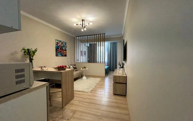 Апартаменты Студия Алма с  прекрасным видом на город