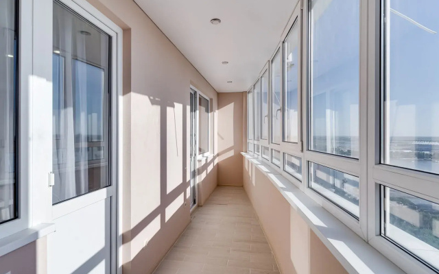 Apartamenty Tihij Don v centre s vidom na gorod s 17 etaza