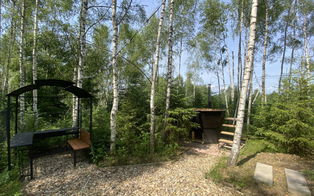 Частный Дом ЕлкиШале с 3мя спальнями, баней и чаном