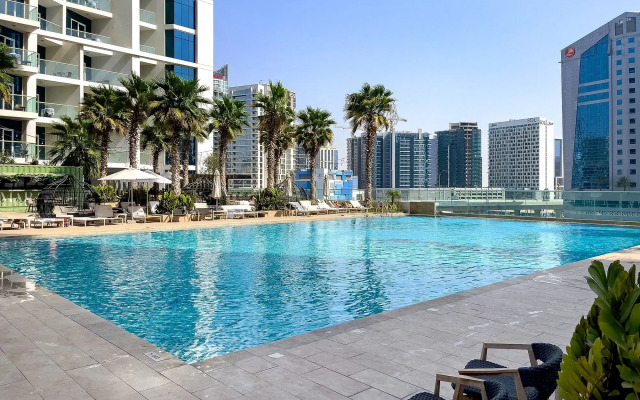 Апартаменты Modern Studio at Damac Maison Prive