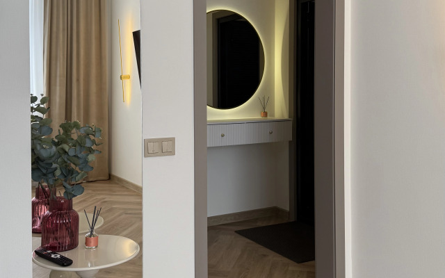 Апартаменты Двухуровневая студия KrasLoft в ЖК Преображенский на троих