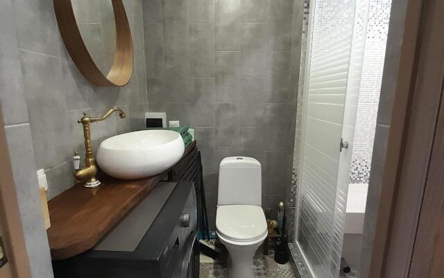Uyutnaya studiya s lichnym khammamom Flat