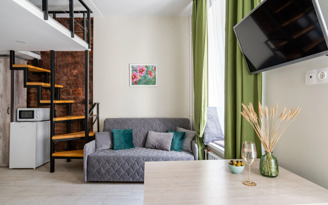 Апартаменты Оливковый лофт Студия в центре