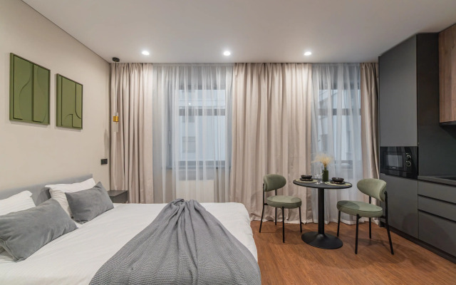 Апартаменты Уютная студия возле Невы