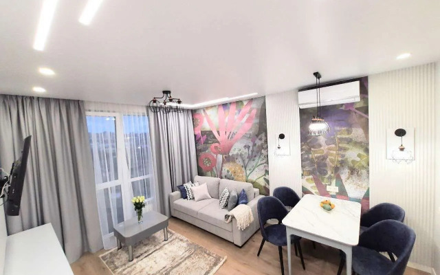 Квартира двухкомнатная с современным дизайном