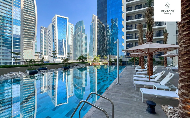 KeyRock Living Dubai Skyline & Pool Access Apartments