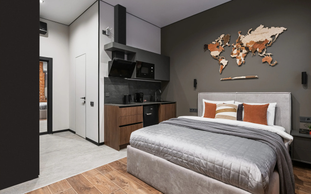 Квартира GM Apartments Стильная Лофт 3 у Кремля