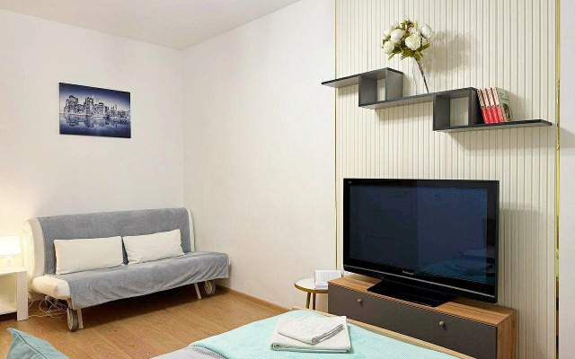 Uyutnaya kvartira s razdelnymi spalnymi mestami Flat