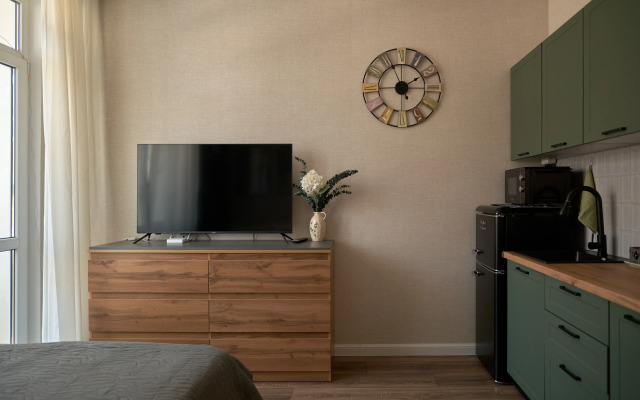 Квартира уютная студия в ЖК Яблоневый