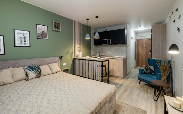 Апартаменты Студия Метро Бухарестская