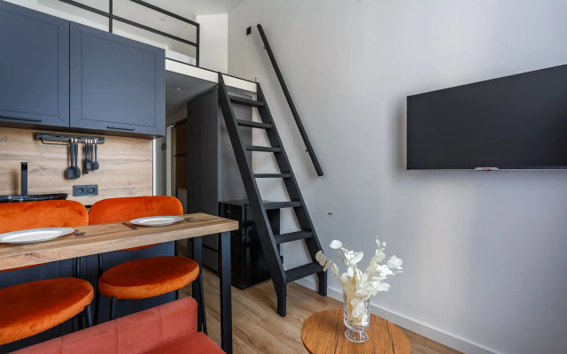 Апартаменты Дизайнерская студия у метро