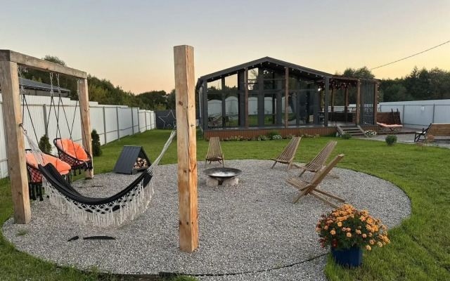 Частный дом с баней и чаном Загородный оазис