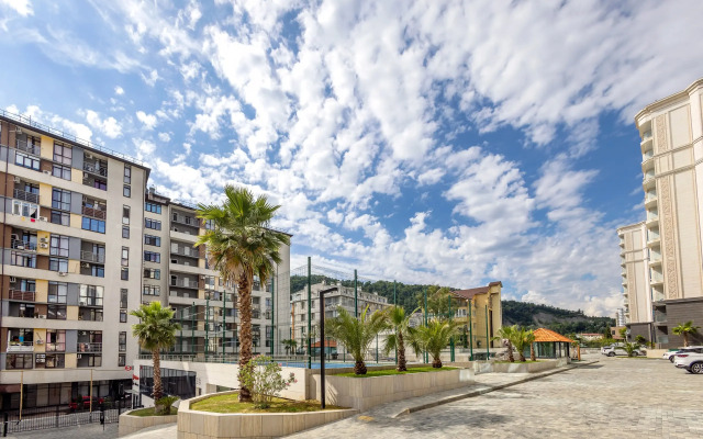 Квартира Уютная с Бассейном на Территории МореСолнцеАпарт