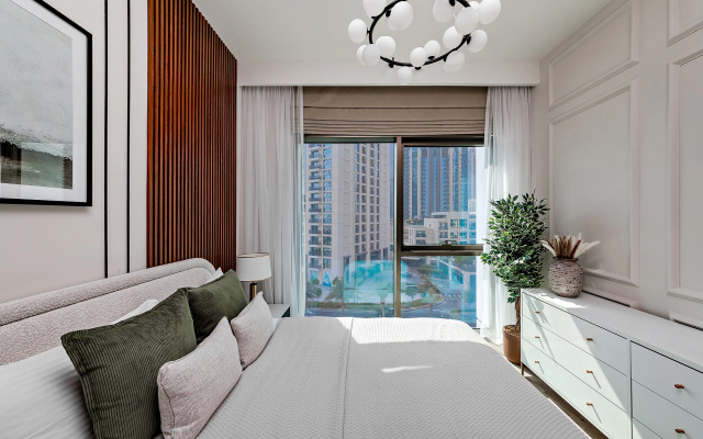 Uyutnye 1Br Apartamenty v Creek Harbour Apartments