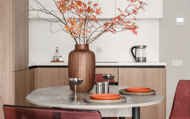 Квартира Элегантная Без Компромиссов с Паркингом в ЖК Бизнес-класса в Центре Москвы