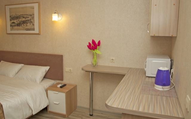 Апартаменты студия 4 Исполкомская 4-6