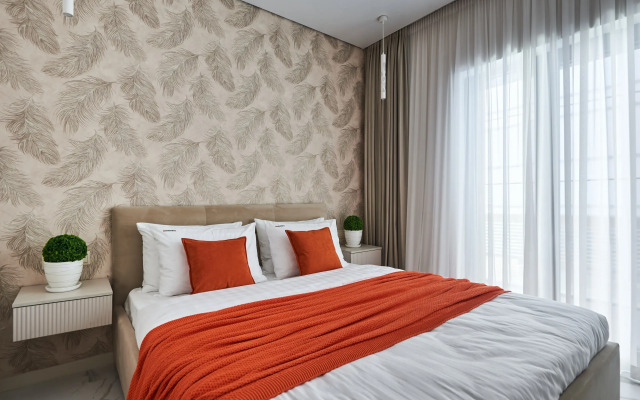 Апартаменты Red Apartments Сосновый Бор апартамент Монстера