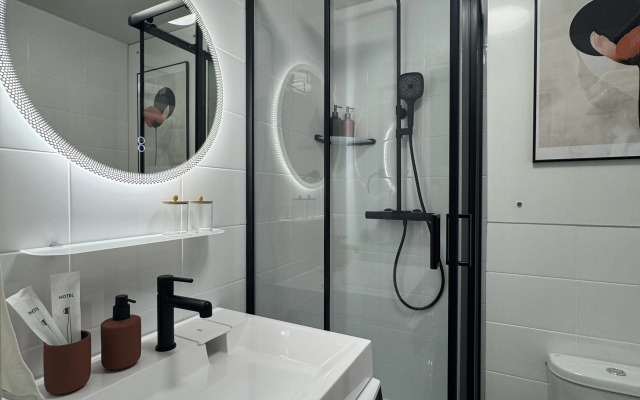 Квартира Дизайнерская студия с видом на главную реку Москвы