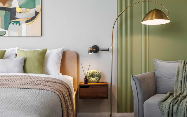 Апартаменты Оливковая студия с видом на море