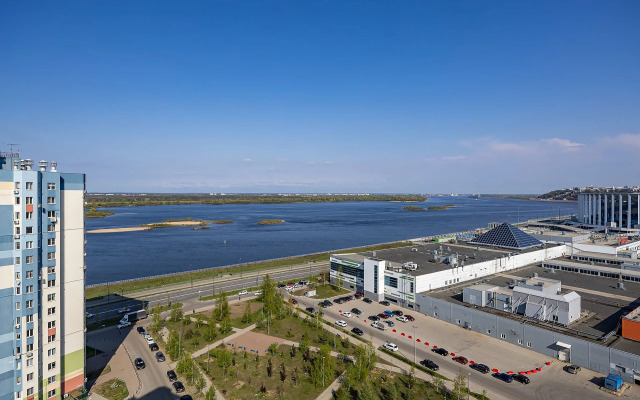 Апартаменты с видом на Волгу на Волжской наб.26 м.Стрелка. Сова-Дом