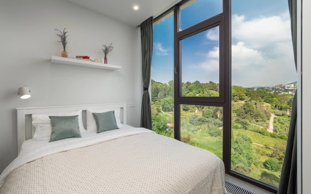 Dizaynerskaya S Vidom Na More I Dendrariy Flat