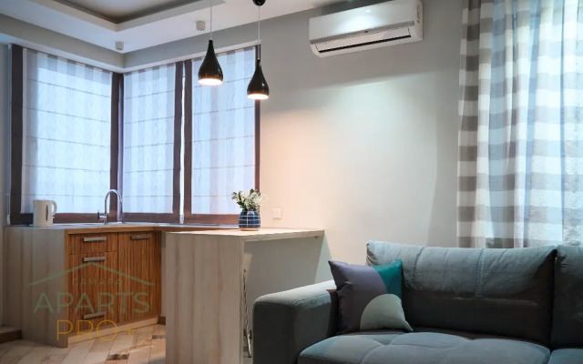 Aparts Pro Stilnaya studiya u Volgi v ZHK Brig na 7 etazhe Flat