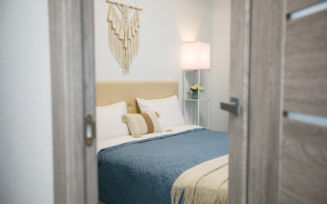 Квартира Романтичная евродвушка с панорамными окнами для незабываемого отдыха