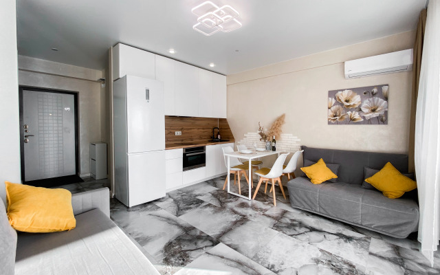 Апартаменты Студия с видом на море с 2мя диванами