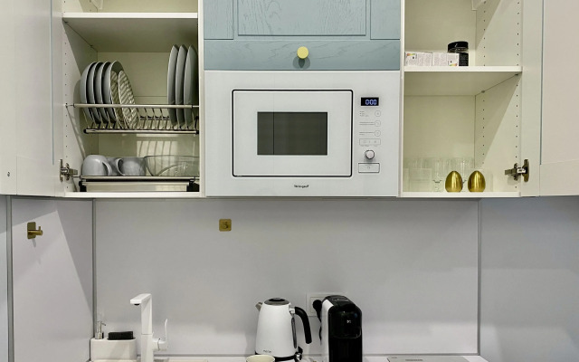 Dizaynerskaya Studiya S Dvuspalnoy Krovatyyu Flat