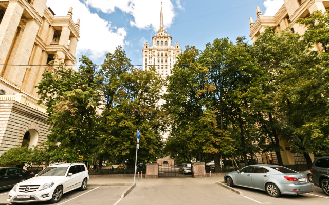 Historical tower on Kutuzovsky