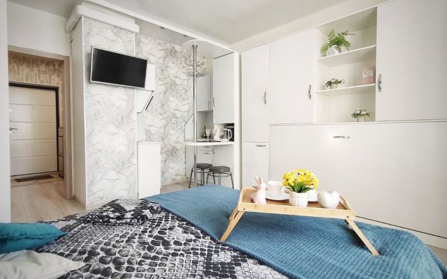 Квартира студия с видом на Амур и город