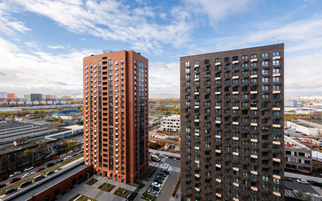 Uyutnaya evrodvushka s bol'shim divanom Flat