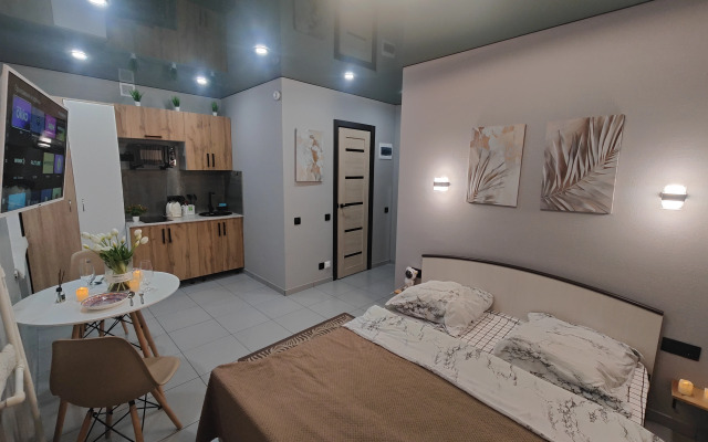 Апартаменты потрясающая студия напротив Политеха терминала в центре Нефтяников