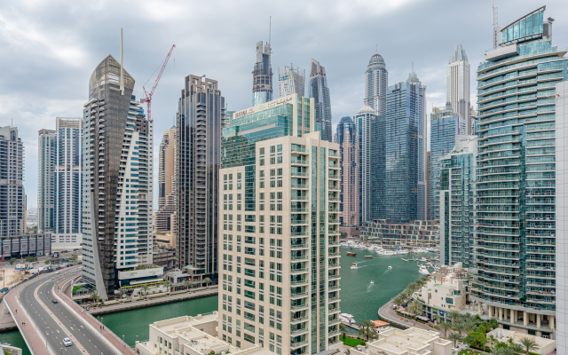 Marco Polo - 1BR with Marina Views Near Metro & Marina Mall Apartments