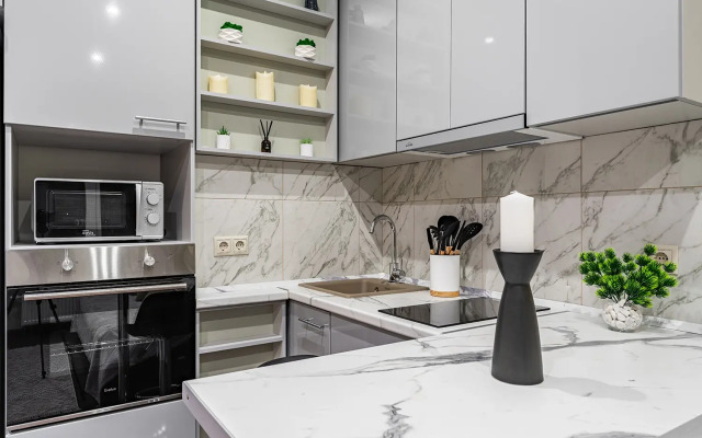 Studiya vozle metro Stakhanovskaya Apartments