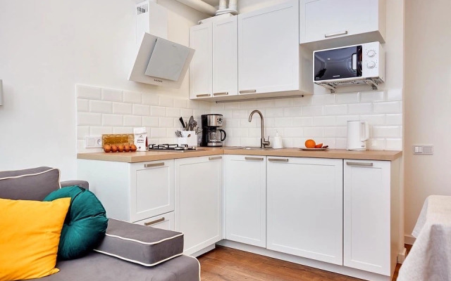 Uyutnaya Studiya s Vidom na Gory Apartment