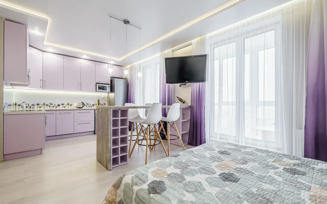 V Novostrojke Na Vyisokom Etazhe Apartaments