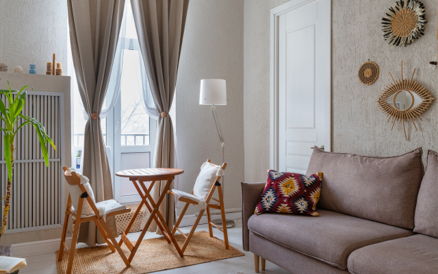 Апартаменты Дзен в Стиле Бали с Двумя Спальнями